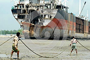 Ship breaking in Bangladesh